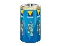 Varta High Energy D-type Standardbatterier 16500mAh 2