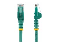 StarTech.com 7.5m CAT6 Cable - Green Snagless CAT 6 Wire - 100W RJ45 UTP 650MHz Category 6 Network Patch Cord UL/TIA (N6PATC750CMGN) CAT 6 Ikke afskærmet parsnoet (UTP) 7.5m Patchkabel Grøn