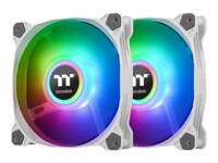Thermaltake Pure Duo 12 ARGB Sync Radiator Fan Fan 2-pack Hvid 120 mm