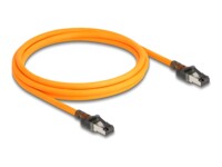 DeLOCK CAT 6a S/FTP 2m Patchkabel Orange