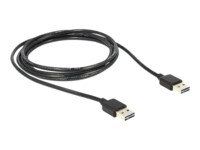 Delock EASY-USB USB-kabel 2m Sort