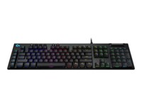 Logitech Gaming G815 Tastatur Mekanisk RGB/16,8 millioner farver Kabling Pan Nordic