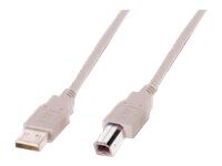 ASSMANN USB-kabel 1.8m Beige