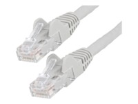 StarTech.com 2m LSZH CAT6 Ethernet Cable, 10 Gigabit Snagless RJ45 100W PoE Network Patch Cord with Strain Relief, CAT 6 10GbE UTP, Grey, Individually Tested/ETL, Low Smoke Zero Halogen - Category 6 - 24AWG (N6LPATCH2MGR) CAT 6 Ikke afskærmet parsnoet (UT