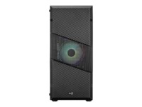 AeroCool Menace Saturn RGB Tower ATX Sort