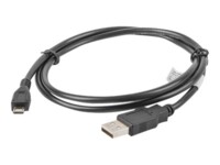 Lanberg USB-kabel 1m Sort