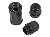 Lanberg CAT 6 Kabel med folie og kobberfletning (FTP) Netværkskobling Sort