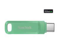 SanDisk Ultra Dual Drive Go 64GB USB 3.2 Gen 1 / USB-C USB stick Grøn