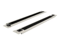 Delock Cable Management Brush Strip Grå