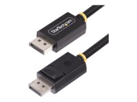 StarTech.com 1m DisplayPort 2.1 Cable, VESA-Certified, DP40 DP 2.1 Cable DisplayPort kabel 1m Sort