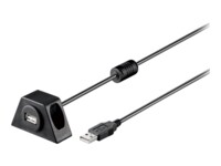 goobay USB forlængerkabel 2m Sort