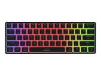 Genesis Thor 660 G2 Tastatur Mekanisk RGB Trådløs Kablet USA