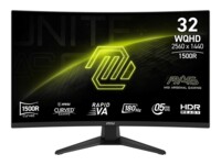MSI MAG 321CQFDE E18 32' Rapid VA 2560 x 1440 (2K) HDMI DisplayPort 180Hz