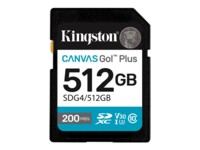 Kingston Canvas Go! Plus SDXC UHS-I Memory Card 512GB 200MB/s