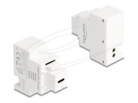 Delock Keystone Module USB Type-C™ Charging Port PD 20 W white