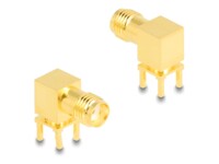 DeLOCK Antenneadapter Guld