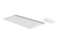 Logitech Slim Wireless Combo MK470 Sæt med mus og tastatur Trådløs Nordisk