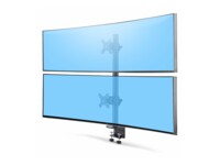StarTech.com Desk Mount For 2x Vertically Stacked Monitors, Dual 49', TAA Monteringssæt 2 LCD-skærme / buede LCD-skærme 17'-49' (ultrawide)