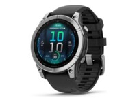 Garmin fenix E 47 mm Sort Sølv Sportsur