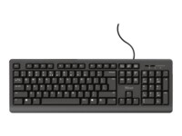 Trust TK-150 Tastatur Membran Kablet Tysk