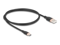 Delock USB Type-C kabel 1m Sort