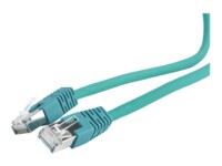 Gembird CAT 6a Kabel med afskærmning med folie og kobberfletning (SFTP 3m Patchkabel Grøn