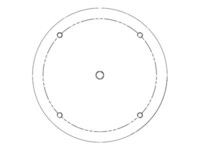 Hikvision DS-2909ZJ Adapter for kamerastativ med ben
