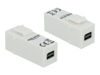 Delock Keystone module DisplayPort adapter Hvid