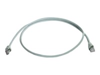 Telegärtner DataVoice Office CAT 6a SFTP, PiMF 3m Patchkabel Grey RAL 7035