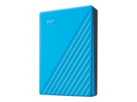 WD My Passport Harddisk WDBPKJ0040BBL 4TB USB 3.2 Gen 1