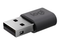Logitech USB 2.0 USB-adapter Sort