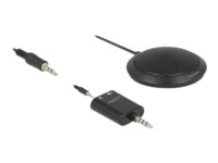 DeLOCK Condenser Table Microphone Mikrofon Kablet -32dB Sort