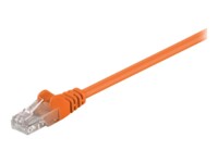 goobay CAT 5e Ikke afskærmet parsnoet (UTP) 5m Patchkabel Orange