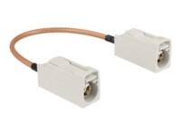 DeLOCK Antennekabel Koaksial 15cm Brun