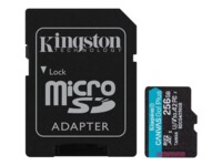Kingston Canvas Go! Plus microSDXC UHS-I Memory Card 256GB 200MB/s