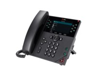 Poly VVX 450 VoIP-telefon Sort