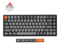 Keychron K2 MAX Tastatur Mekanisk Sydvendt RGB LED Trådløs Kablet