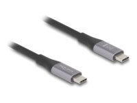 Delock USB Type-C kabel 1m Sort Grå