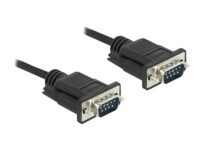 Delock Serielt kabel 4m Sort
