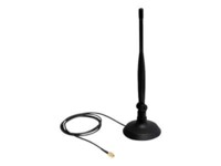 DeLOCK SMA WLAN Antenna Magnetic Stand and Flexible Joint 4 dBi Antenne