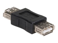 Akyga USB gender changer Sort