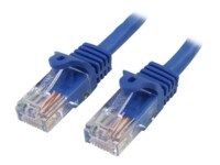 StarTech.com 2m Blue Cat5e / Cat 5 Snagless Patch Cable CAT 5e Ikke afskærmet parsnoet (UTP) 2m Patchkabel Blå