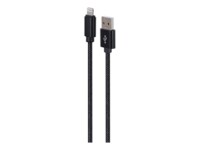 Cablexpert Lightning-kabel 1.8m Sort