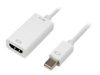 Sharkoon DisplayPort adapter 15cm Hvid