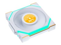 Lian Li UNI FAN SL Wireless LCD Fan 1-pack Hvid 120 mm
