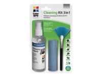 ColorWay 3 in 1 for Screen and Monitor Cleaning CW-1031 Rensepakke for skærm