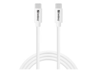 Sandberg USB 3.1 Gen 1 USB Type-C kabel 1m Hvid