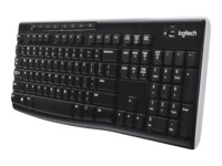 Logitech Wireless Keyboard K270 Tastatur Trådløs Tjekkisk