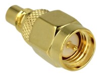 DeLOCK RF adapter Guld