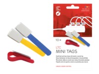 LTC MINI TAGS 9cm Blå Rød Gul